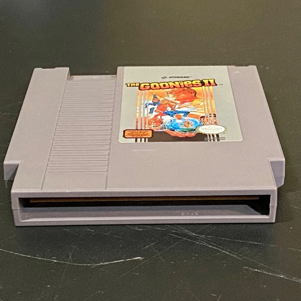 Goonies II 2 NES Nintendo Video Game 1987 US Vintage Cart Only‎ Tested!